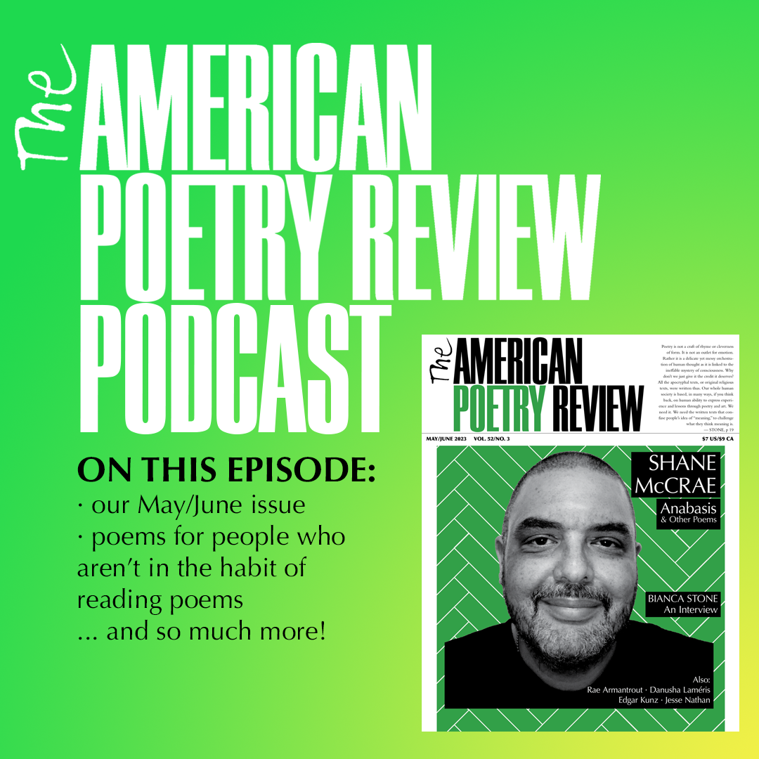 American Poetry Review – News